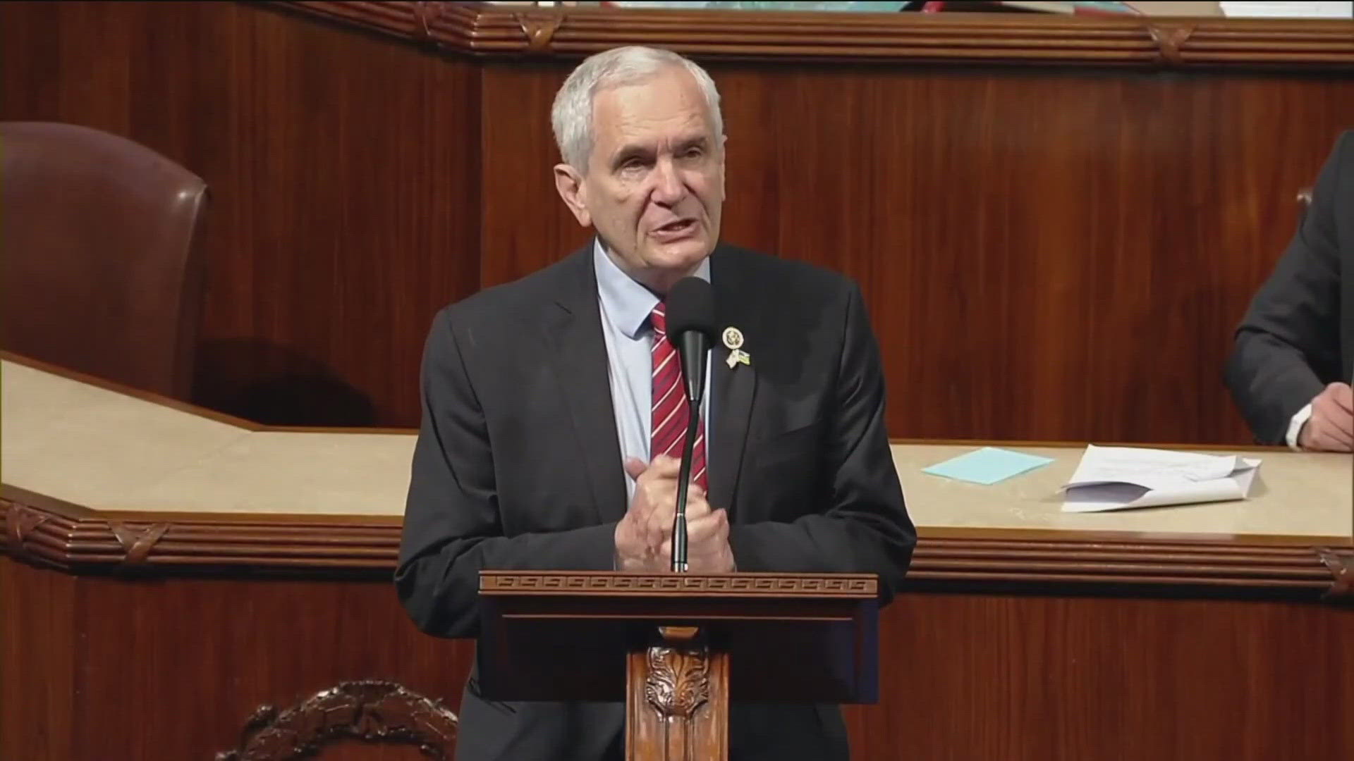 Congressman Lloyd Doggett was the first Democrat in Congress to publicly call for President Joe Biden to leave the race. Now he's commending him for doing so.