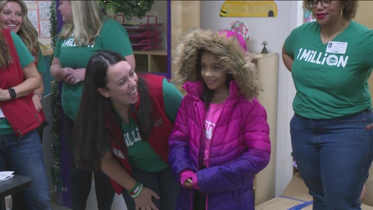 Coats for Kids distributes one millionth coat