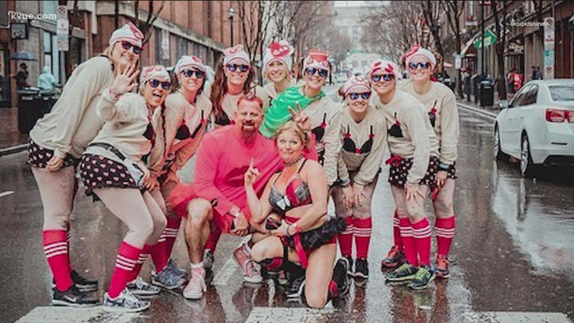 The pantless party run raises funds and awareness for neurofibromatosis, a genetic disorder that causes tumors to grow on nerve's through the body.