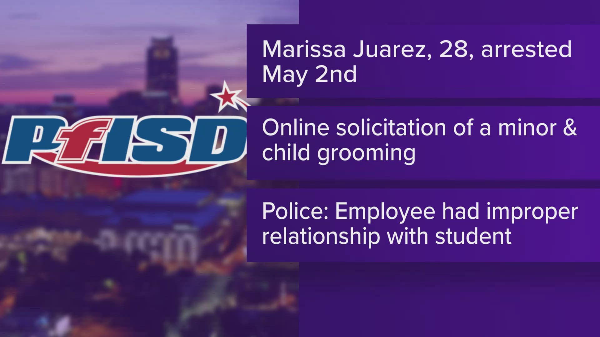 Marissa Juarez, 28, is facing charges of child grooming and online solicitation of a minor.