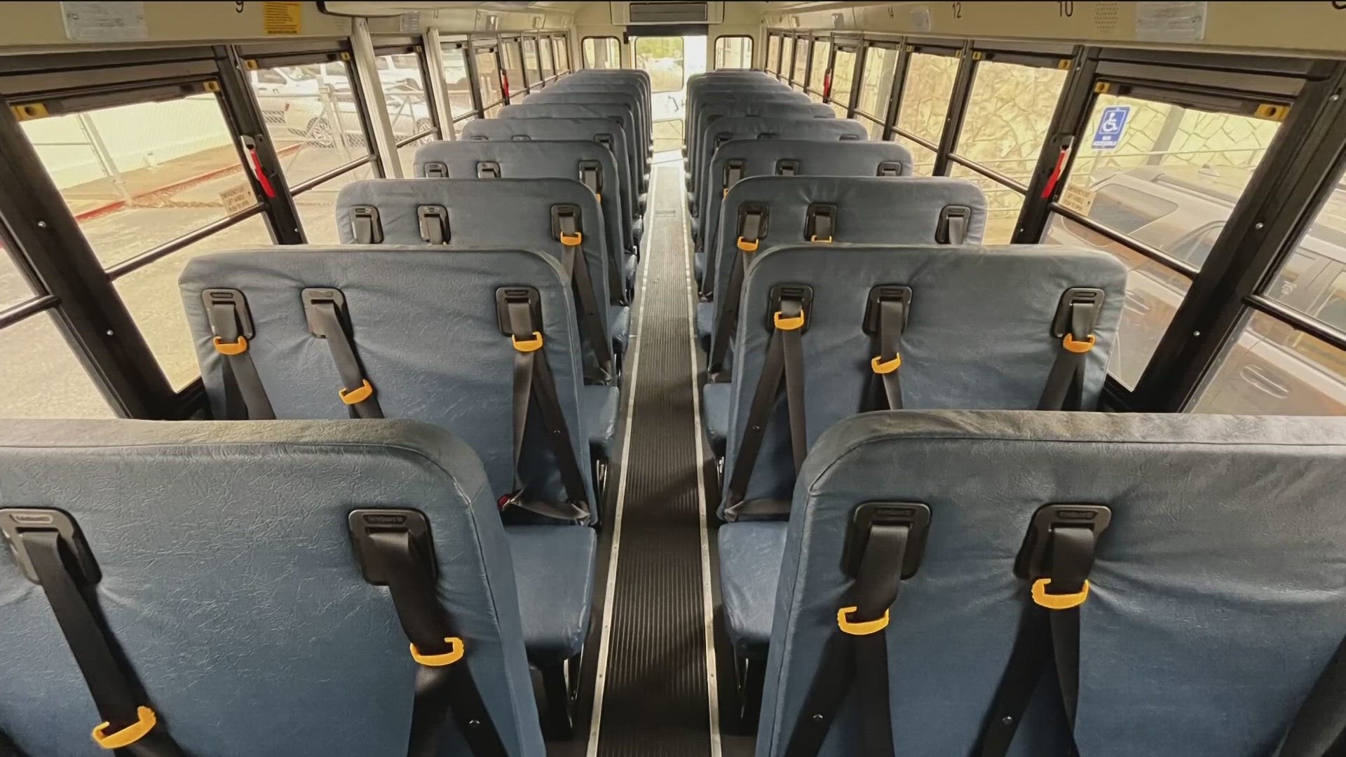 After a deadly school bus crash on SH 21 in Bastrop County, Hays CISD is moving forward with a plan to make sure all its buses have seat belts.