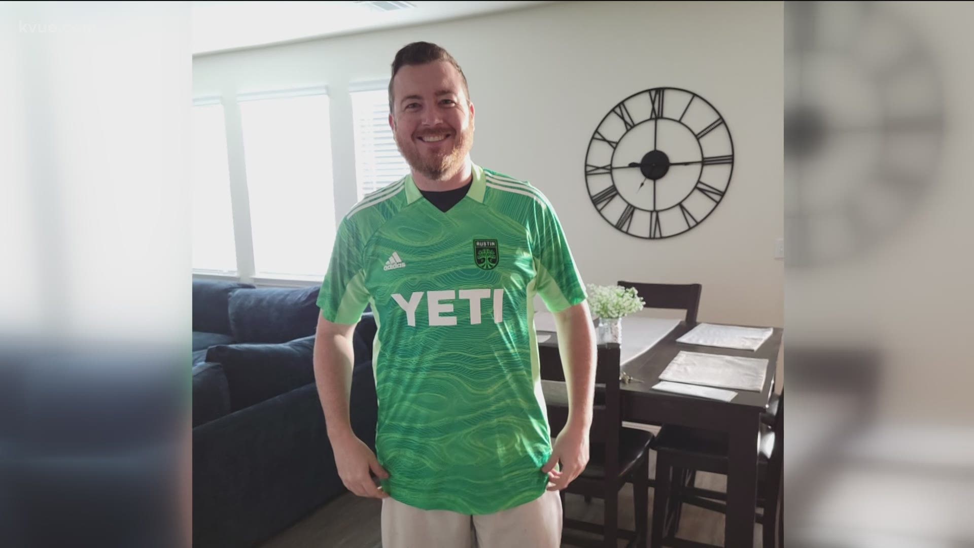 One Austin FC fan got his wish to get a different kind of jersey made to rock on game day. KVUE's Emily Giangreco explains.