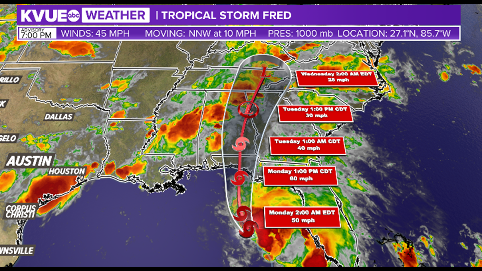 Wet weather pattern continues Monday; tracking the tropics closely this ...