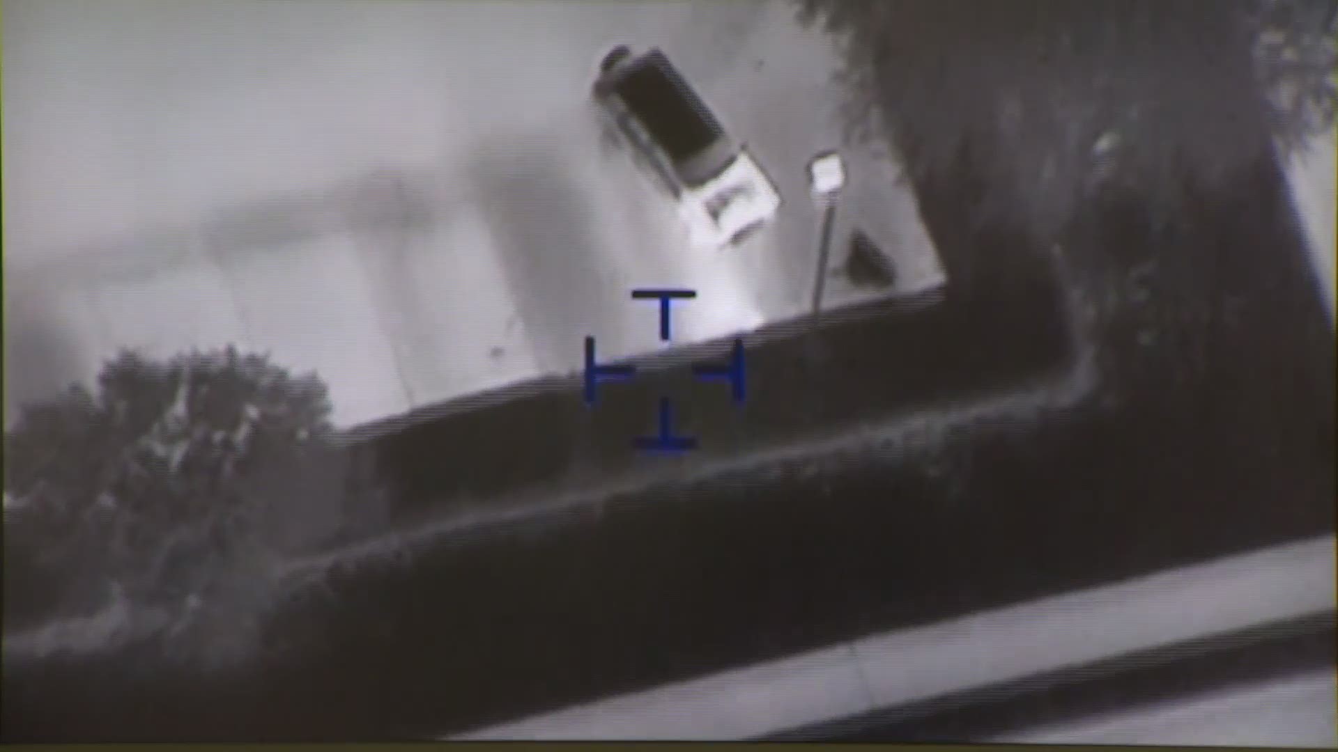 State officials Friday released helicopter video showing the moments before the serial bomber that targeted Austin killed himself in March as police approached. Watch the video here.