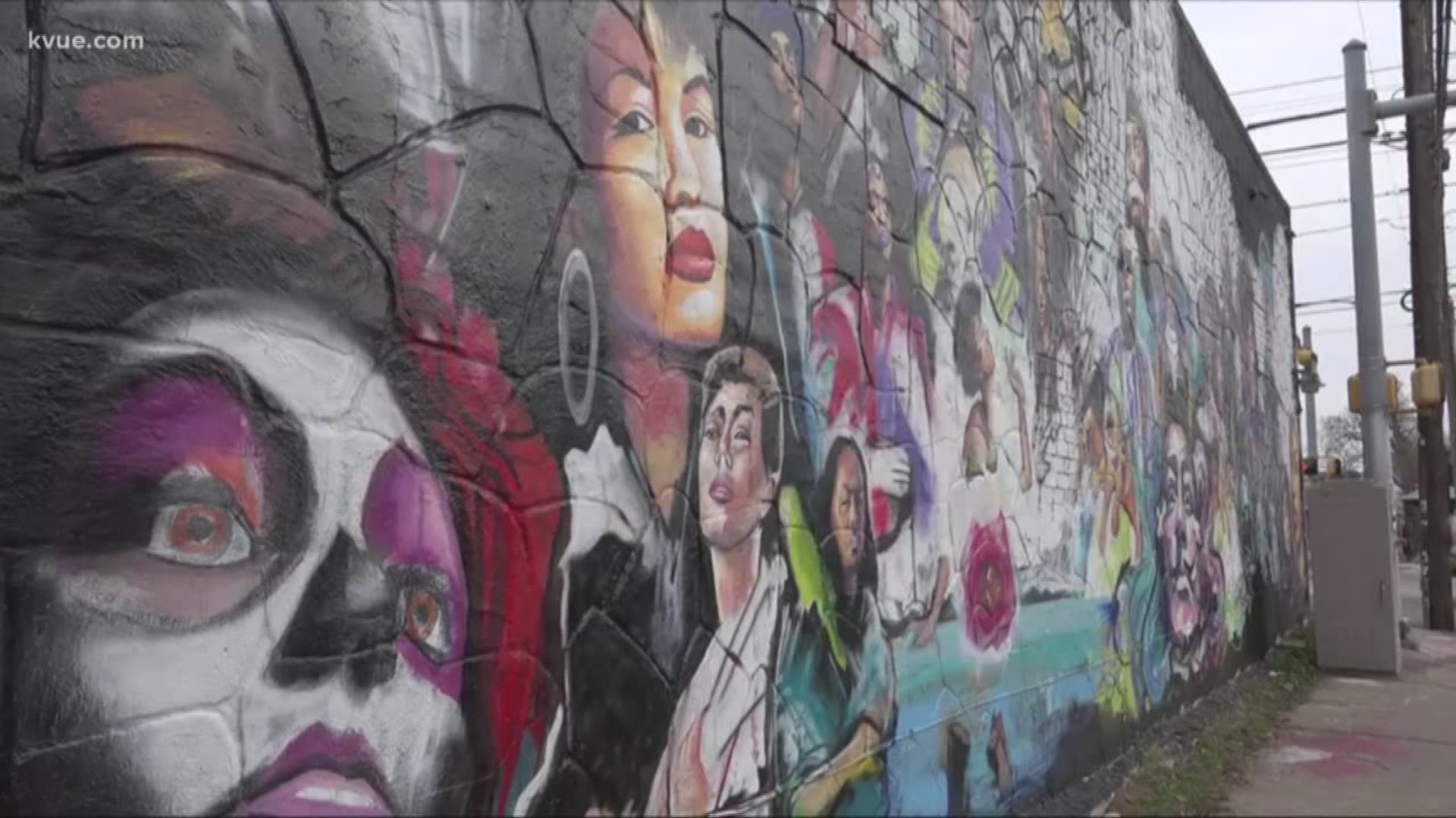 In May of last year, a beloved mural in east Austin was painted over. Now the artist who painted the original work is putting another in its place.