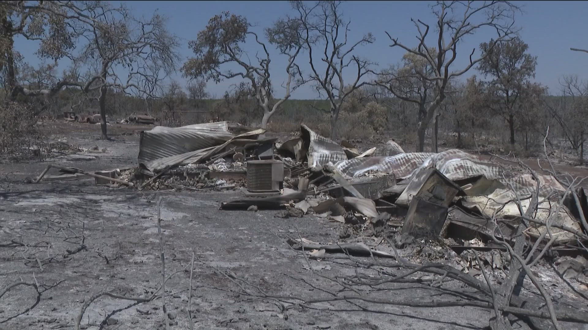 The Oak Grove wildfire in Hays County destroyed one home and number of buildings. KVUE talked to those impacted about how they're moving forward.