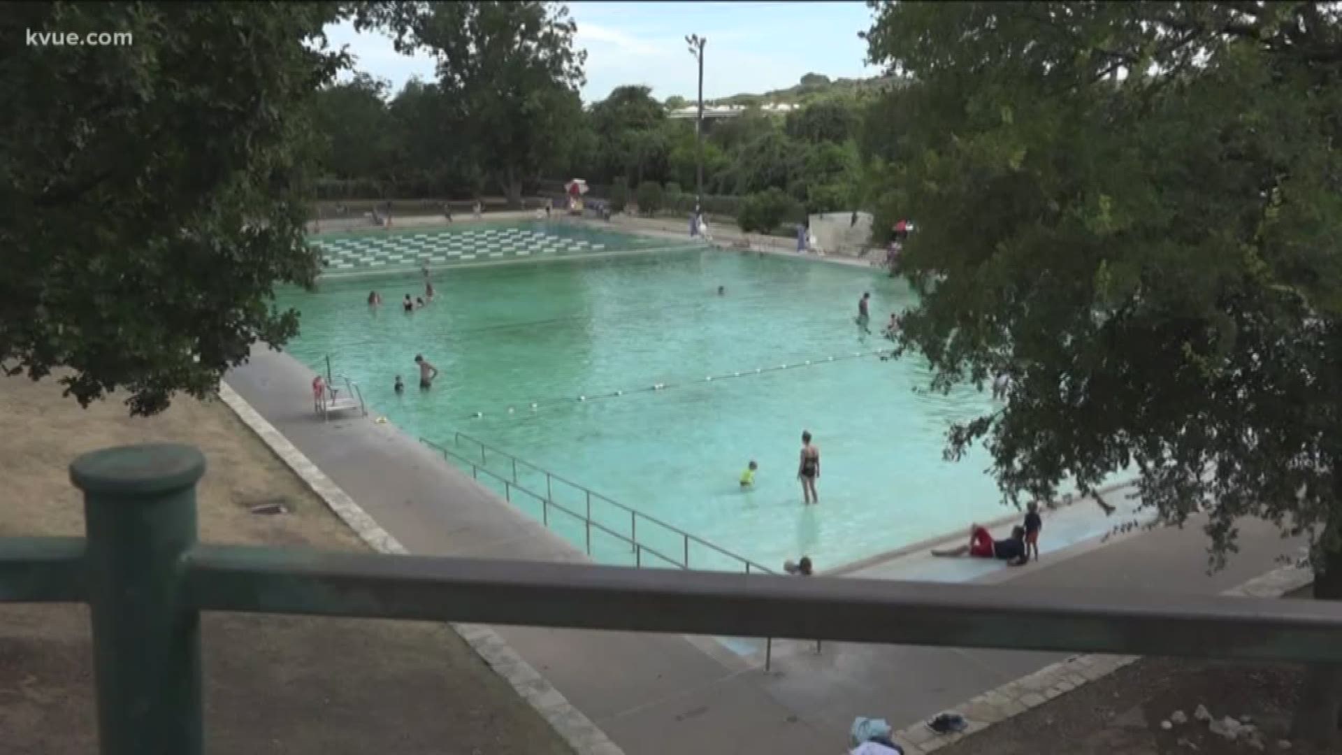 The oldest swimming pool in the state of Texas is known for its well-fed water – and its free parking.