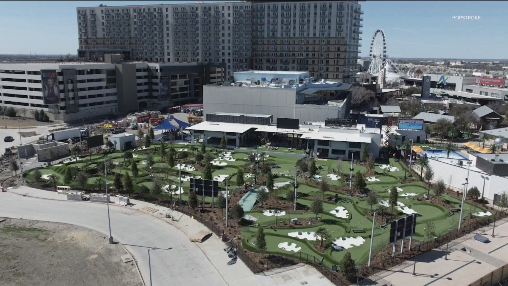 A mini-golf course co-owned by Tiger Woods is set to open in North Texas later in March.