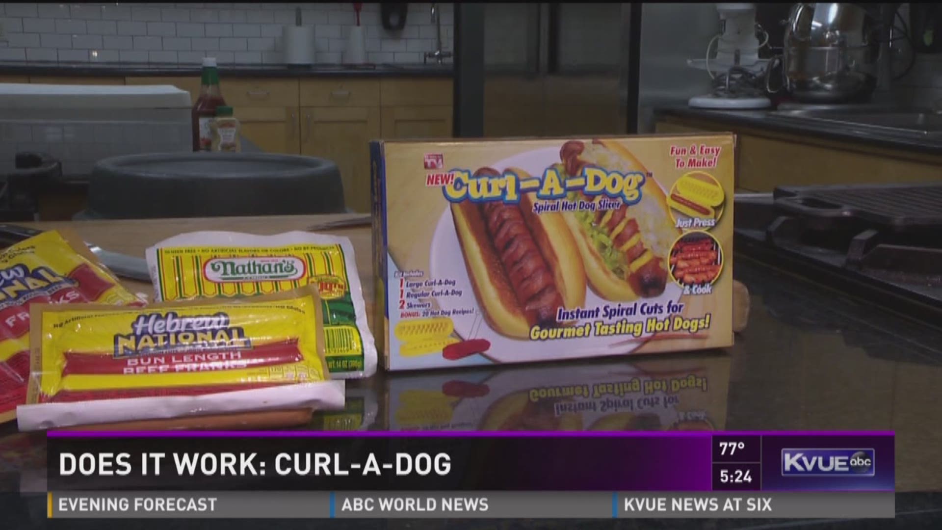 Does It Work: Curl-A-Dog Spiral Hot Dog Slicer