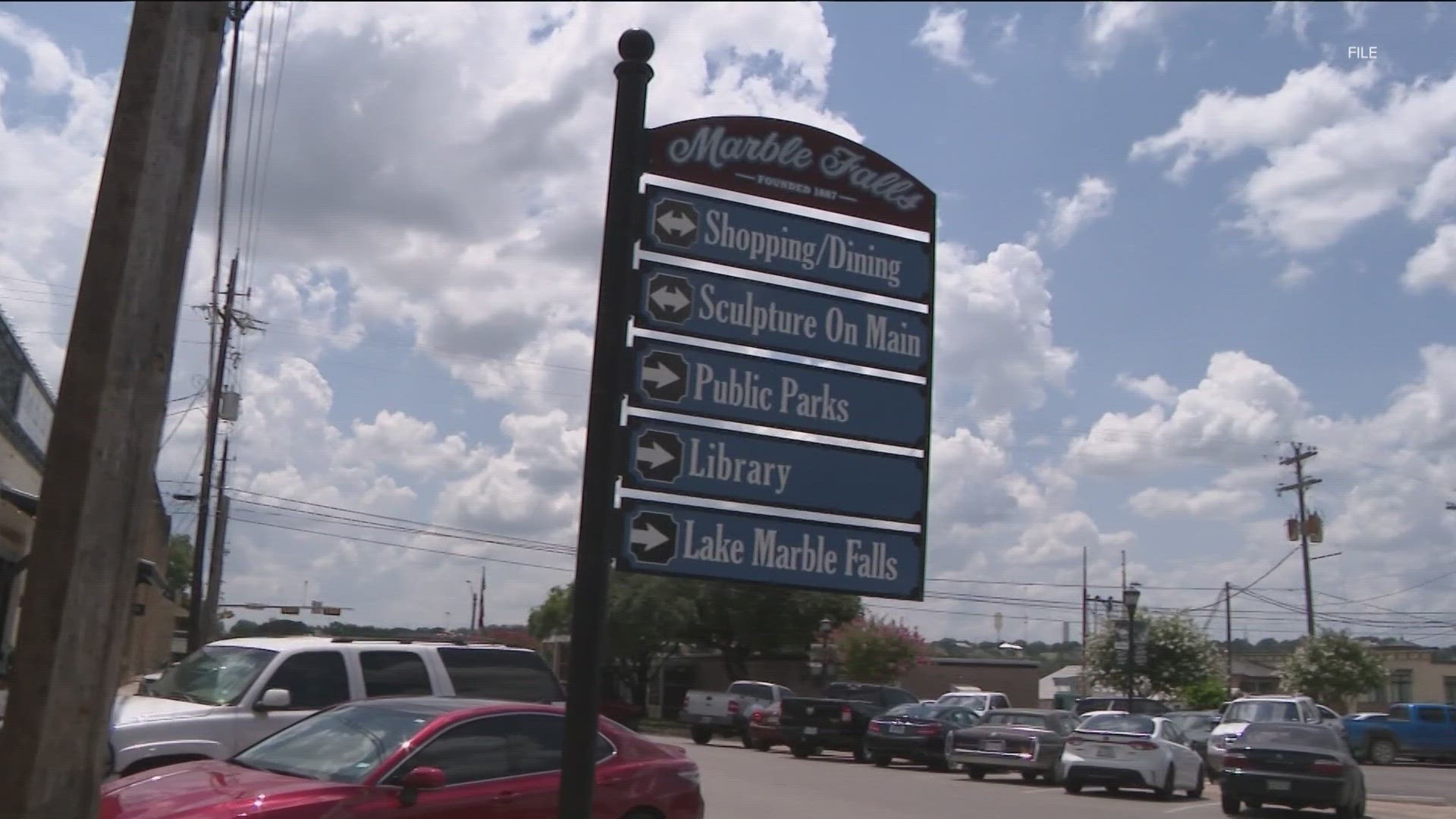 Gov. Greg Abbott announced the certification for Marble Falls on Jan. 10.