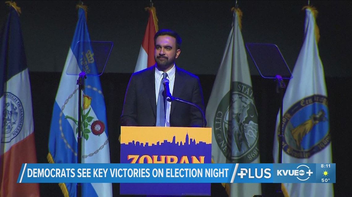 Zohran Mamdani wins New York City mayoral race | kvue.com