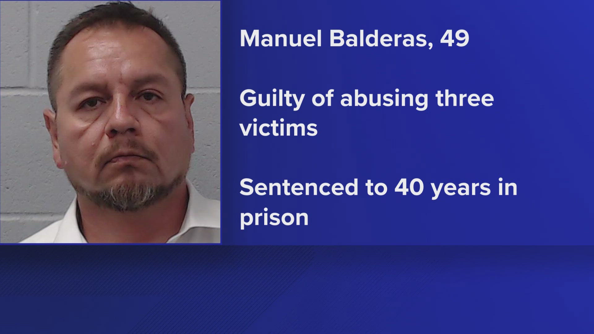 A Hays County jury sentenced a convicted child molester to 40 years in prison.