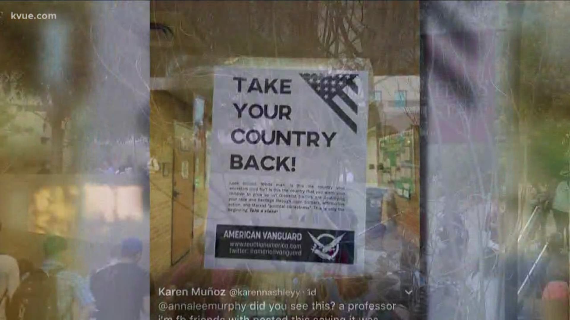 White supremacist cards found at Texas State