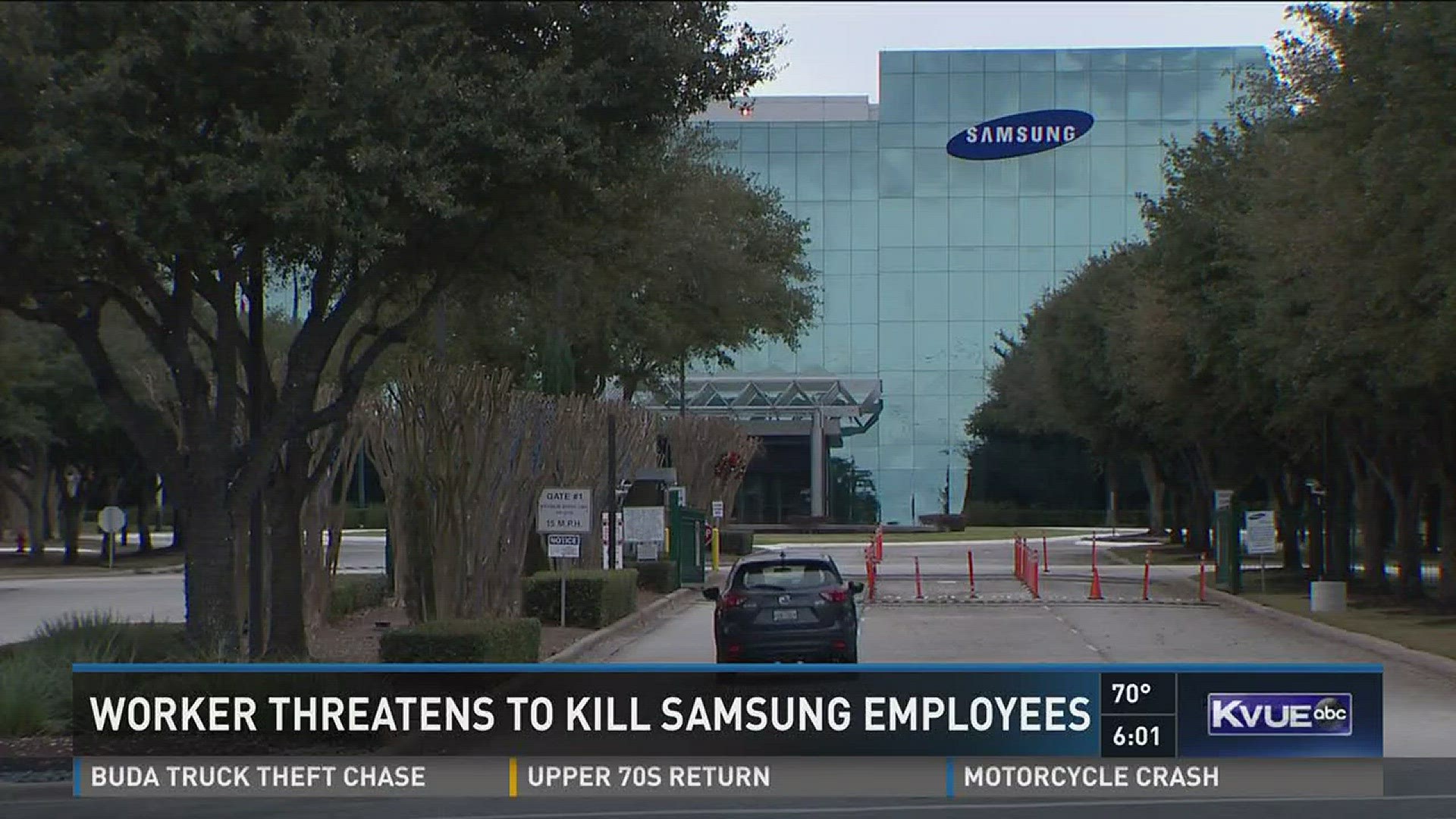 Worker threatens to kill Samsung employees