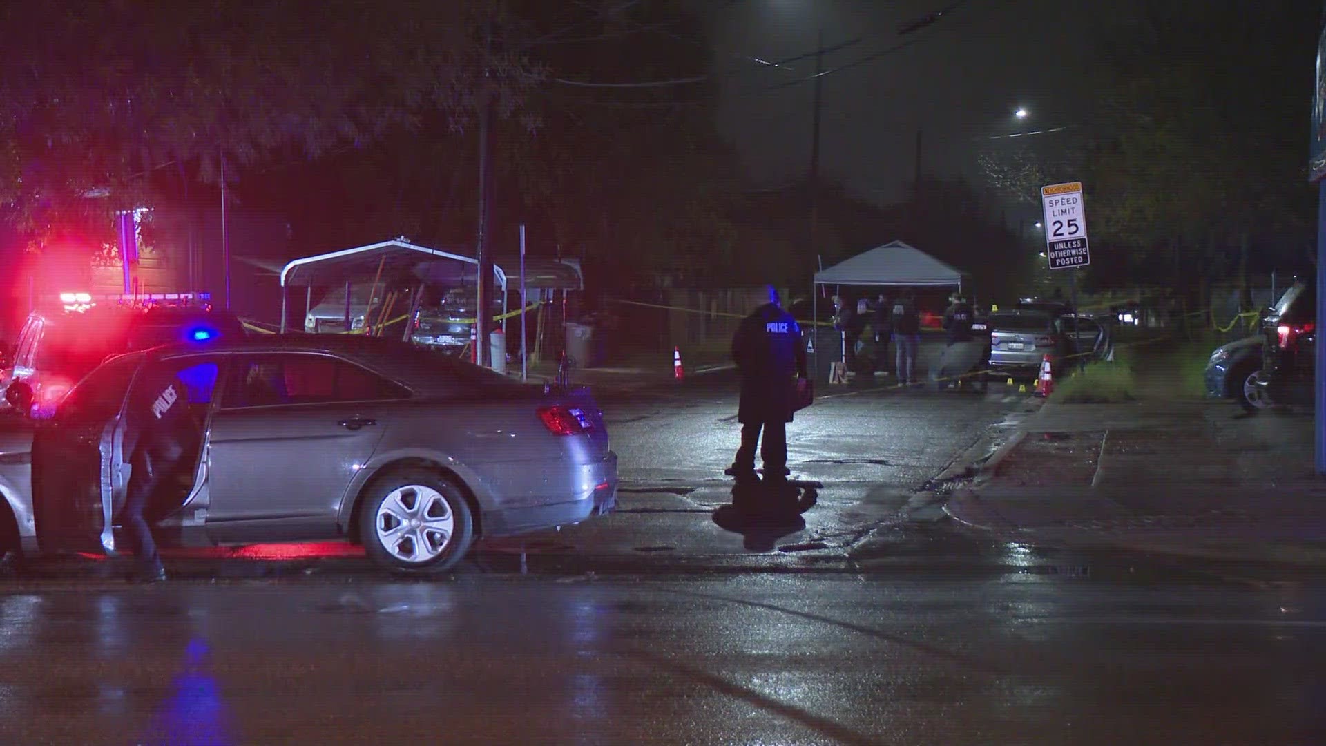 The Austin Police Department is investigating an early morning homicide on Montopolis Drive in southeast Austin. KVUE's Dominique Newland has the latest.