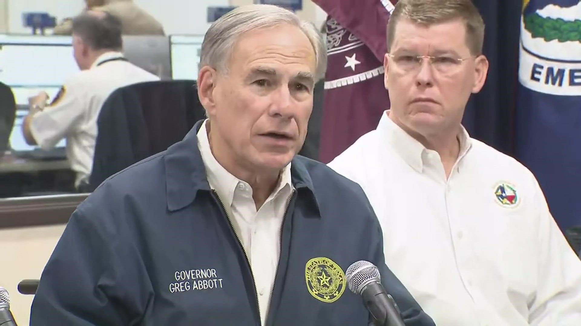 Gov. Greg Abbott will be joined by the Texas Division of Emergency Management, Public Utility Council of Texas and the Electric Reliability Council of Texas.