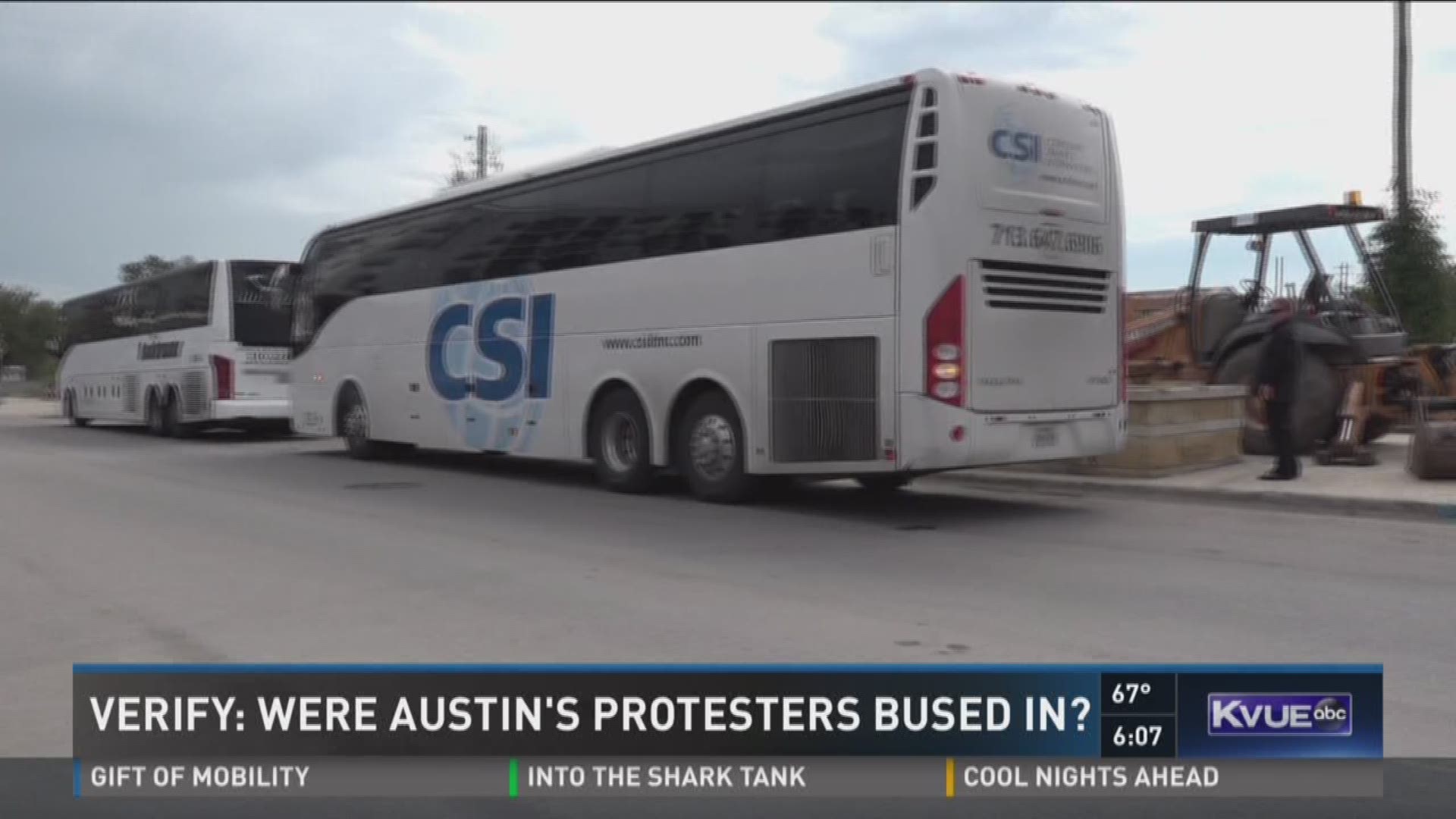 Verify: Were Austin's protesters bused in?