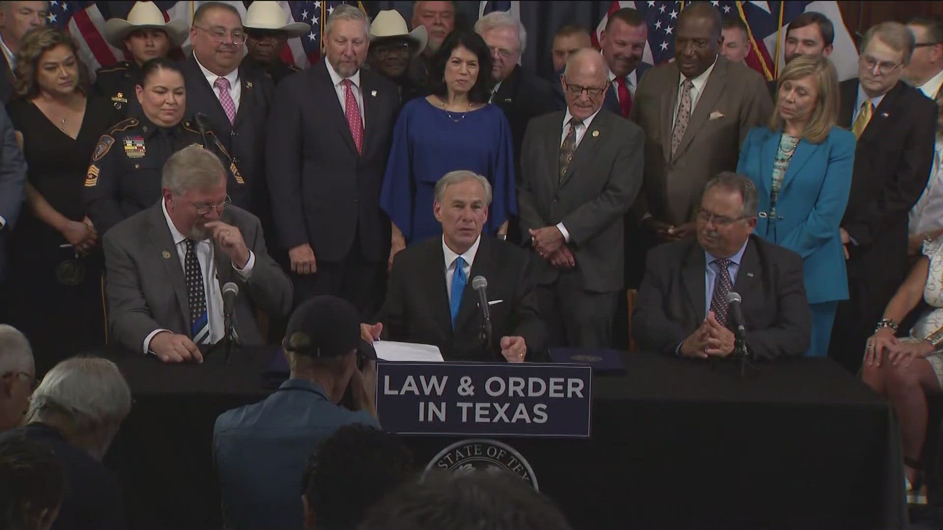 Gov. Greg Abbott signed several bills aimed at improving public safety across Texas.