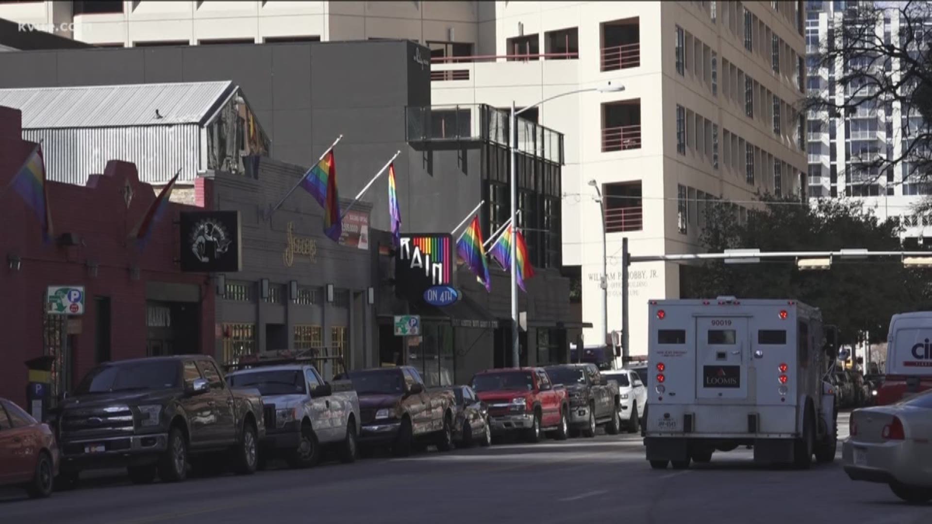 After an alleged attack left a gay couple beaten and bruised in Downtown Austin, a group of volunteers is trying to make the Fourth Street area safer.