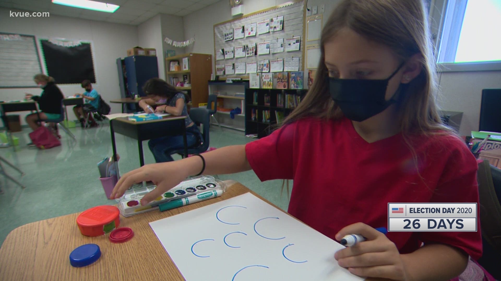 Because of COVID-19 students aren't able to share art supplies like they normally would. So, Lockhart ISD teachers are making sure everyone has the needed supplies.