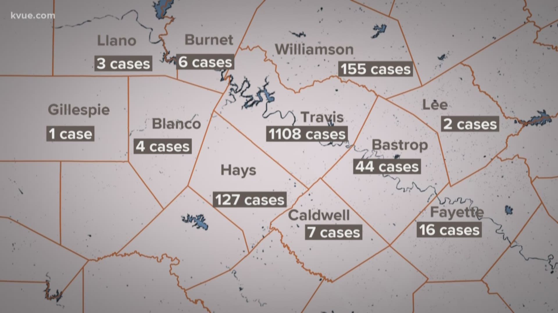 Here's the latest COVID-19 information for Central Texas as of April 19.