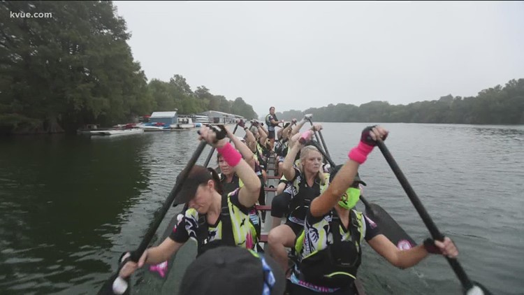 Austin group connects breast cancer survivors through dragon boating