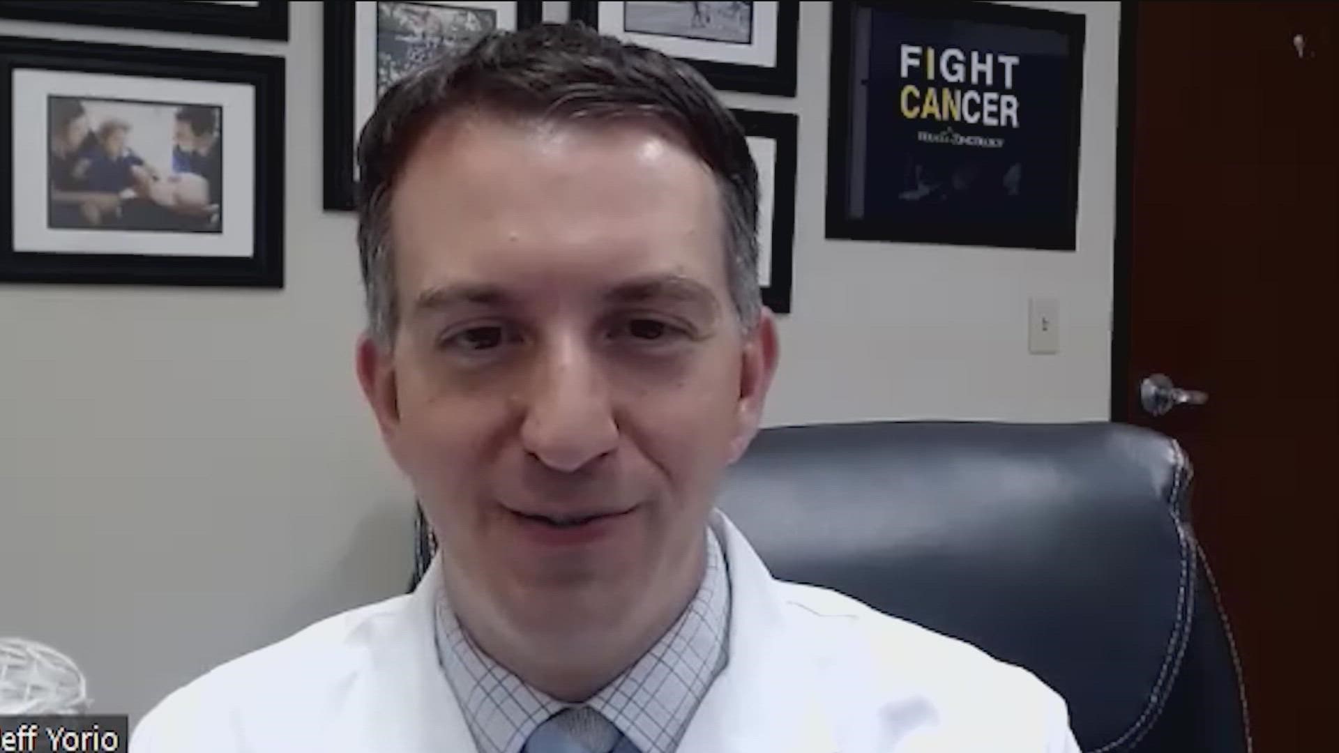 Texas Oncology's Dr. Jeff Yorio said Texas ranks third in the nation for melanoma, the deadliest form of skin cancer.