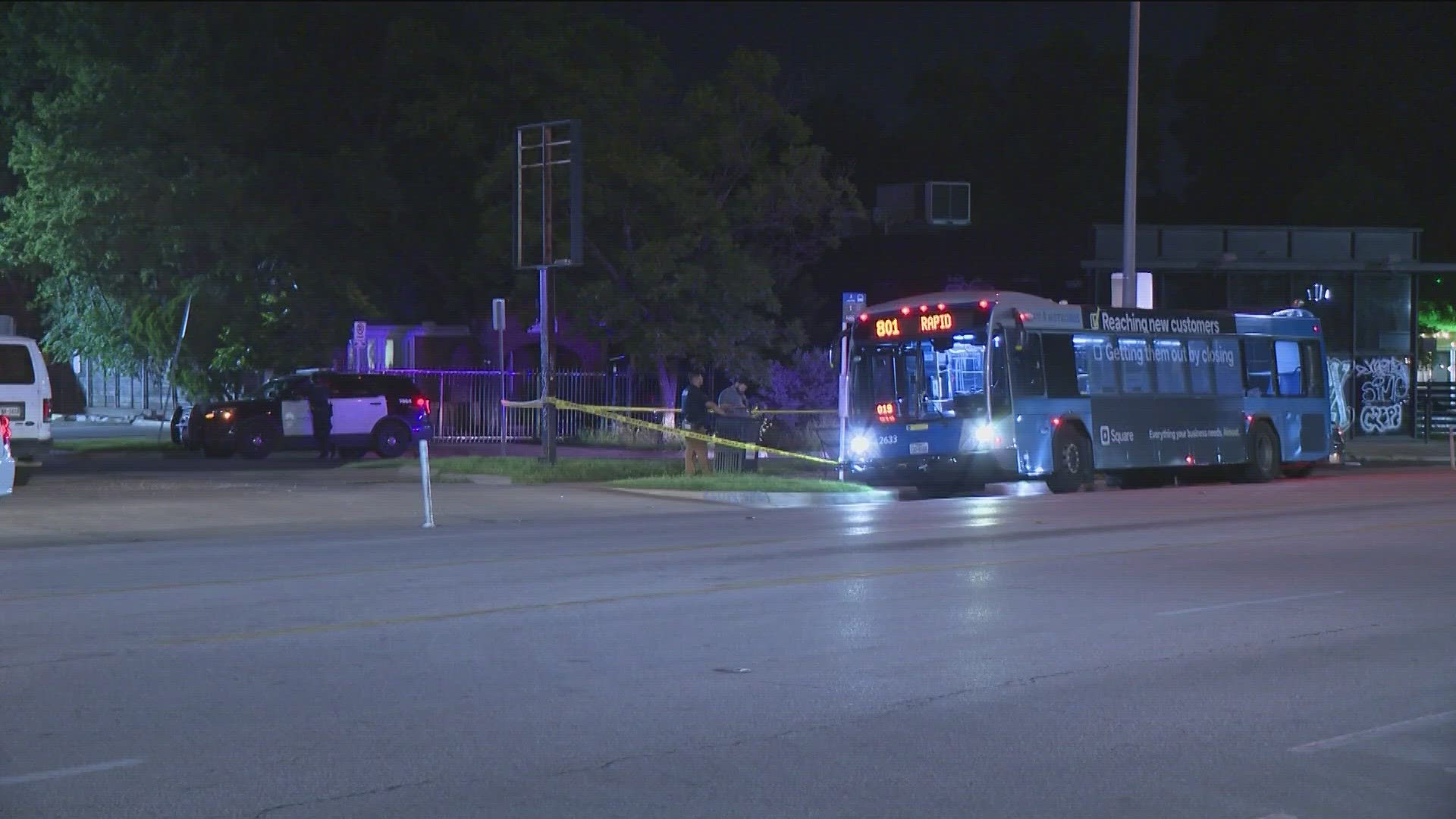 Austin police arrested a person accused of stabbing another person on a Capital Metro bus late Thursday night.