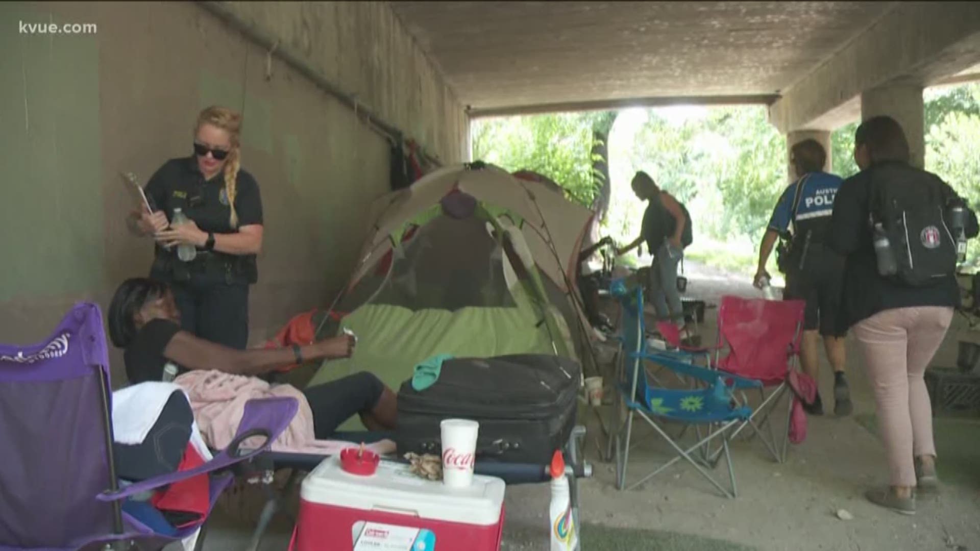 Some of the most frequently asked questions about tackling homelessness in Austin are how can we get people housing and what can we do to help? Molly Oak spoke to a team that's answering those
questions every day.