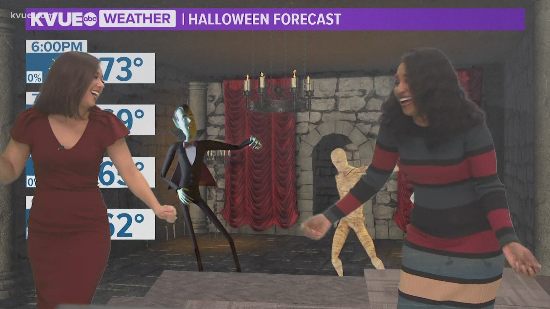 It's almost Halloween, and Erika and Quita are getting in the spirit! They give us some spooktacular dance moves.