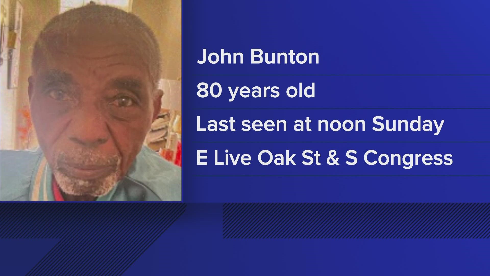 Austin police are trying to find an 80-year-old man who may be in danger.