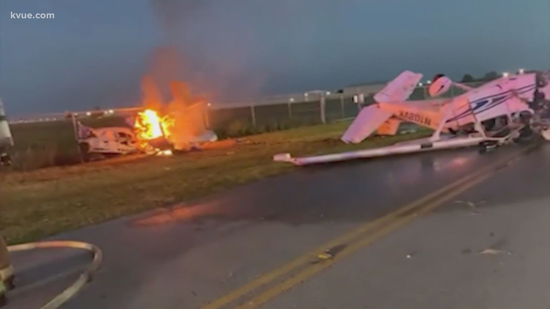 Three people were injured after two planes collided at San Marcos Regional Airport. A student and instructor were in one of the planes.