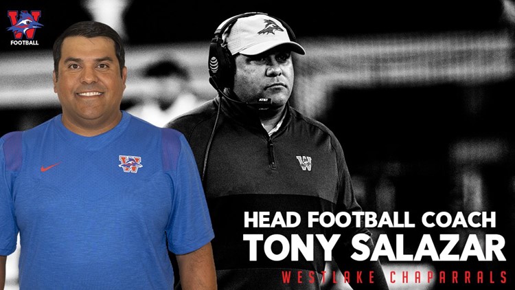 Westlake High School names Tony Salazar as next football coach
