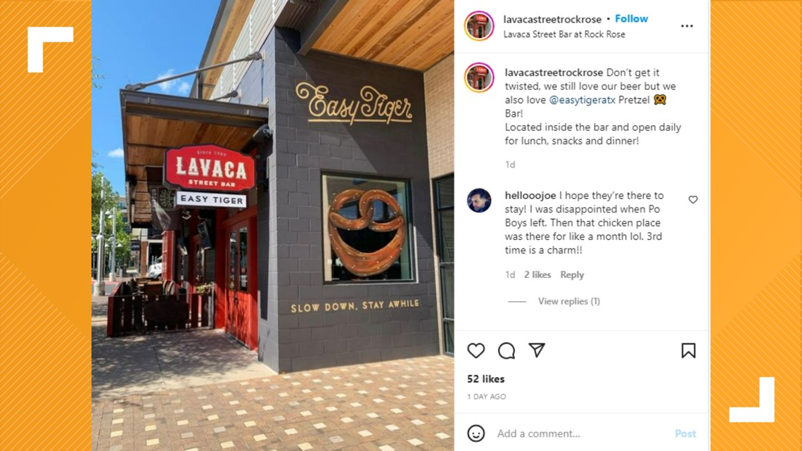 Easy Tiger's Pretzel Bar opens inside Lavaca Street Bar at Domain Northside - Vimarsana News