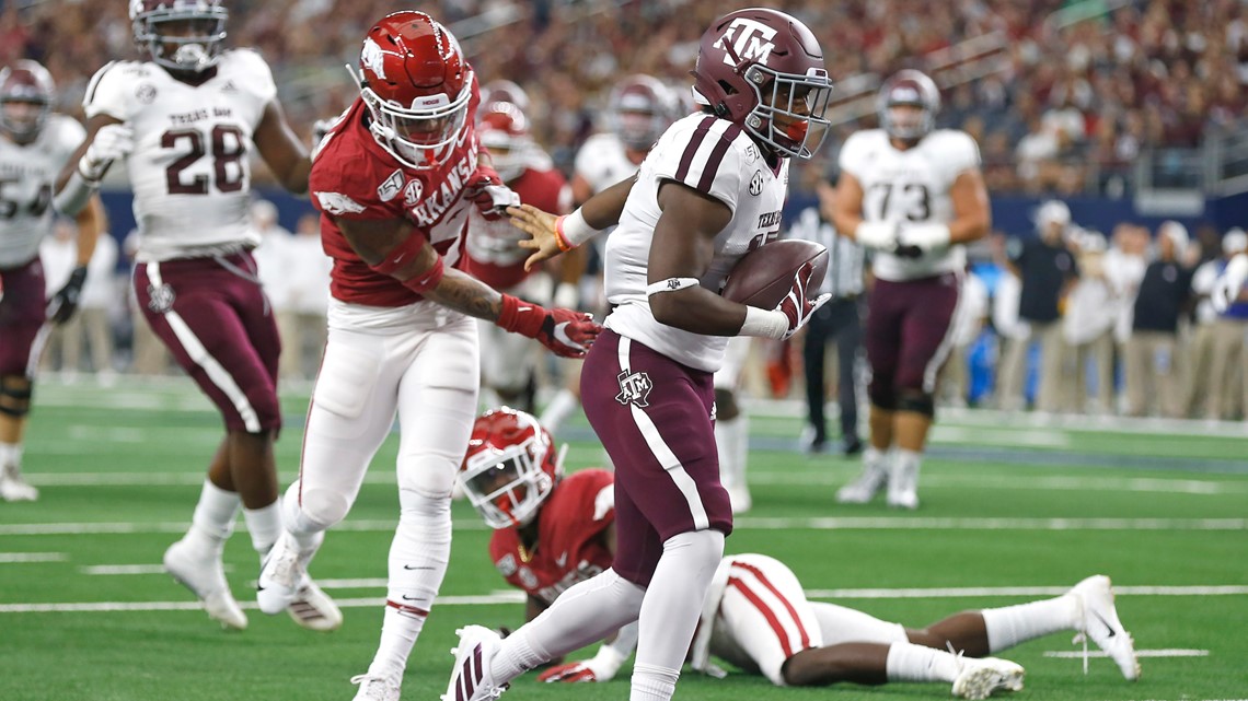 Arkansas away from home again for neutral site game against Texas A&M at  home of the Cowboys, NFL