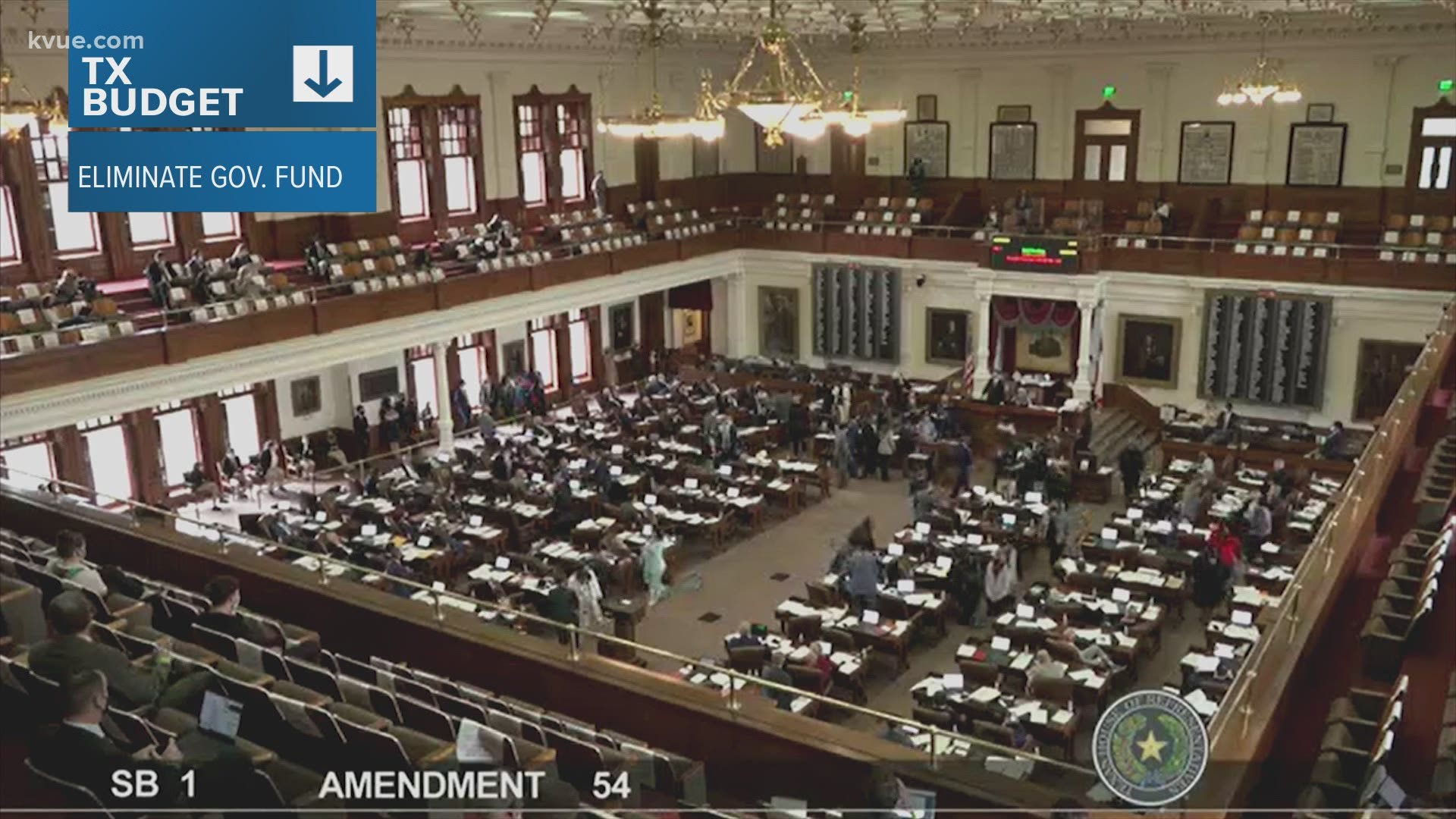 The Texas budget proposal is heading back to the Senate after the House made more than 200 amendments to its original budget. The House passed its version Thursday.