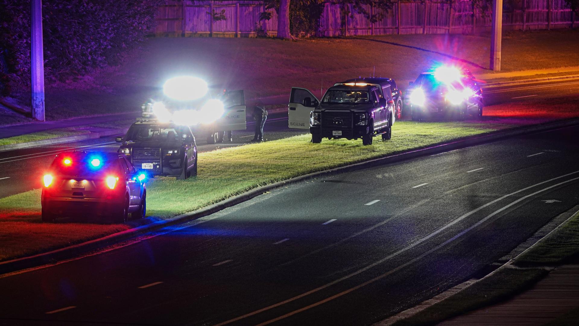 The crash happened on East Braker Lane, off Dessau Road.
