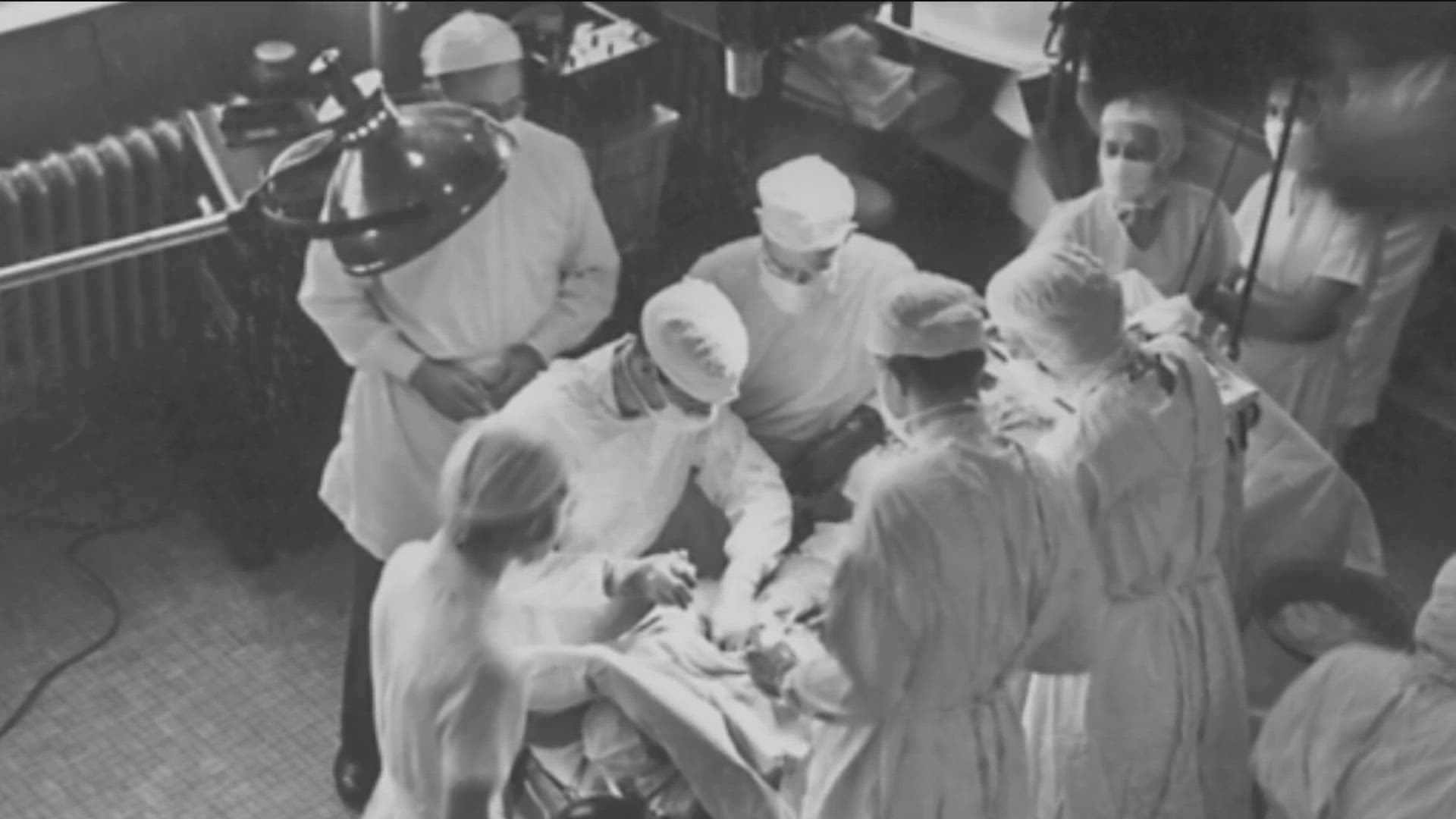 One April 4, 1969, Dr. Denton Cooley, a heart surgeon who got his early training at UT Austin accomplished what many thought could never be done.