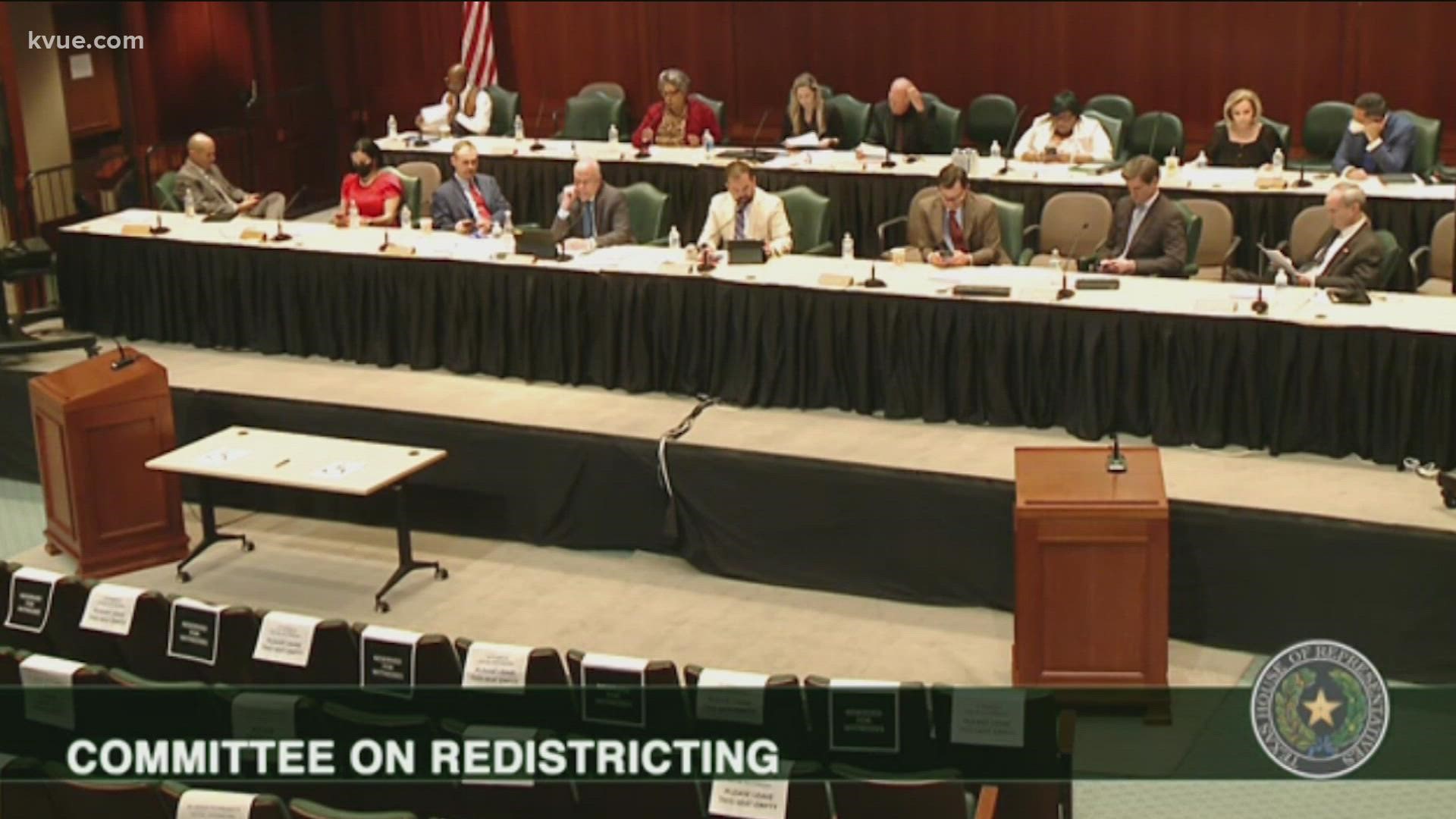 The House Committee on Redistricting voted along party lines to send HB 1 to the full House.
