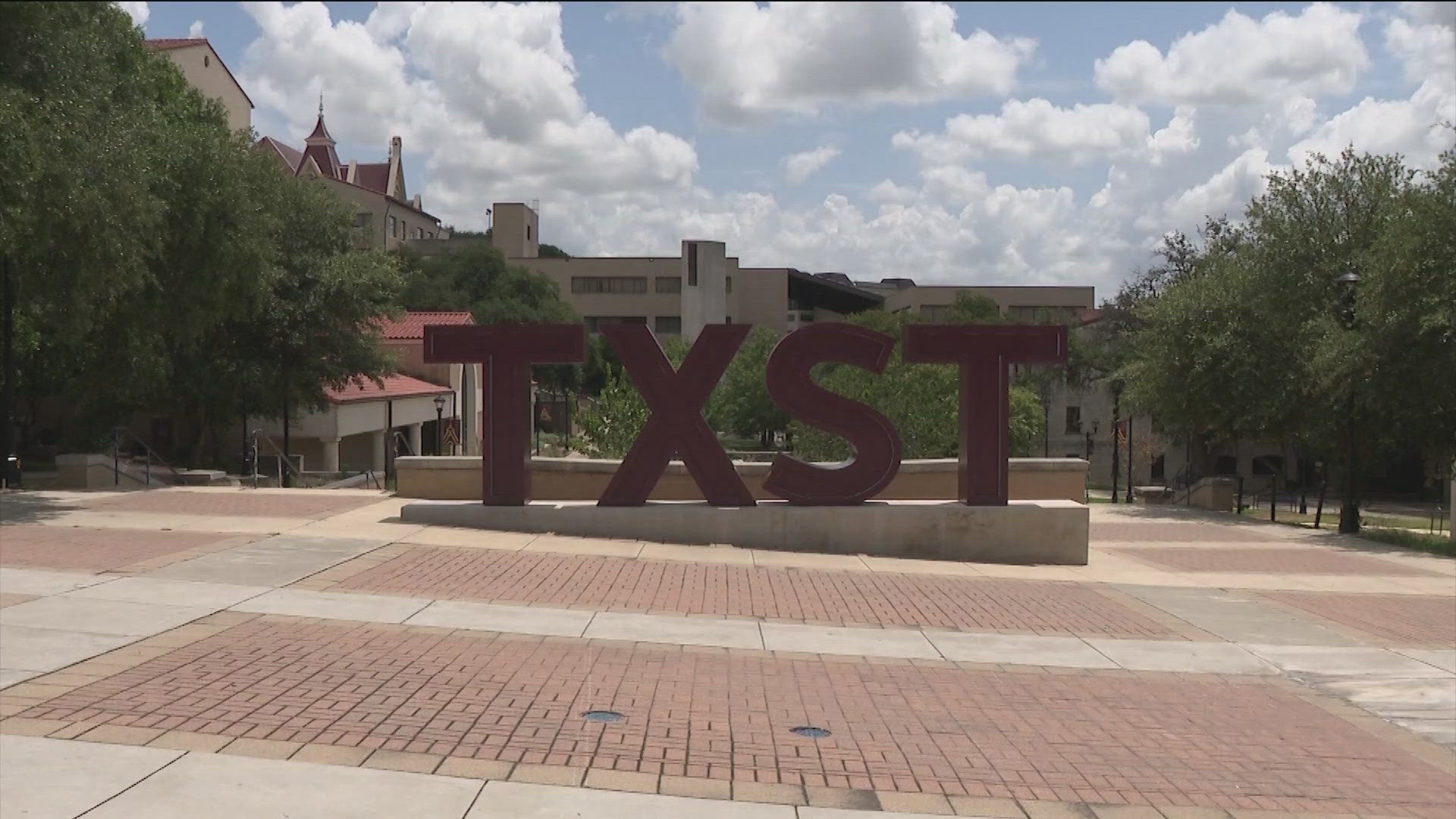 The Texas State University chapter of the NAACP is asking the university to take several actions after it says a student discovered racial vandalism on his car.