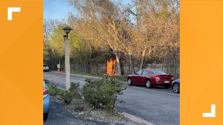 North Austin community fears fires from a homeless encampment could soon impact their homes