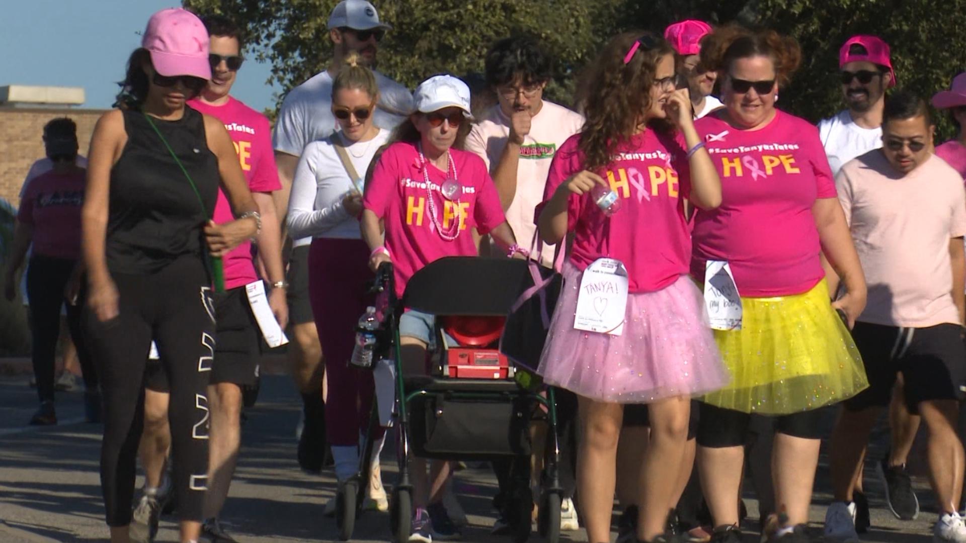 Susan G. Komen’s More Than Pink Walk on Sunday helped raise money for breast cancer research, care services and equity initiatives.