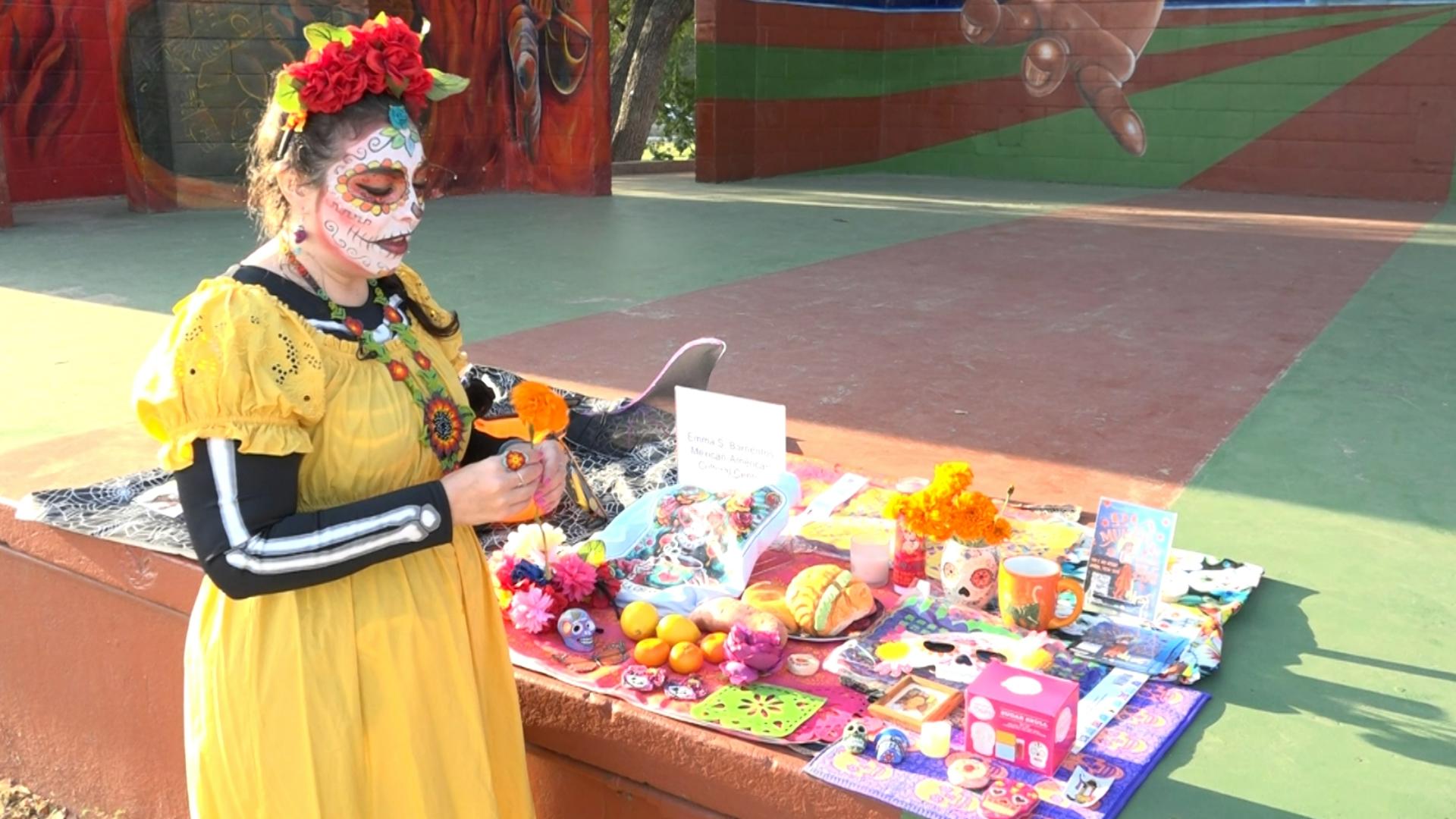 Olivia Tamzarian with the Emma S. Barrientos Mexican Cultural Center talked us some Día de Los Muertos traditions.