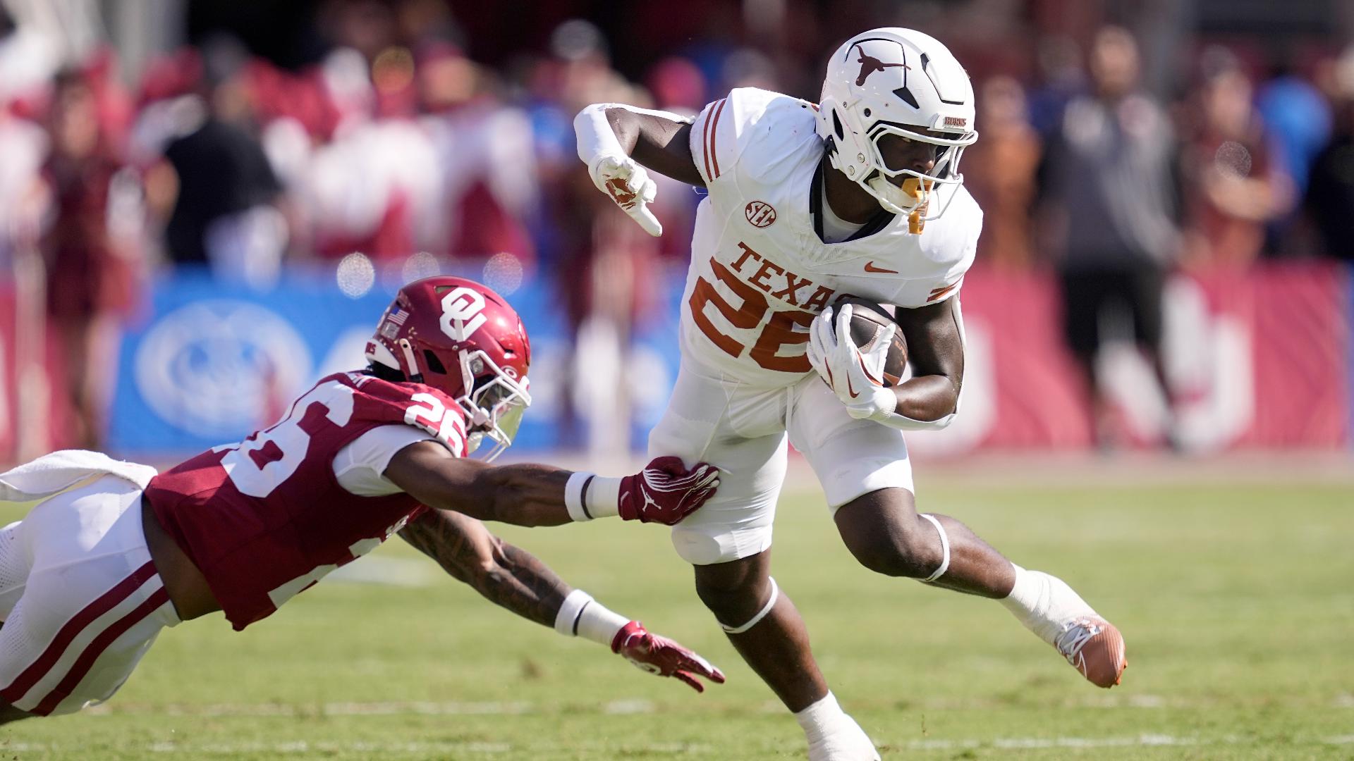 Despite quarterback Quinn Ewers returning to the lineup, it was the Longhorn running game that stole the show in Dallas.