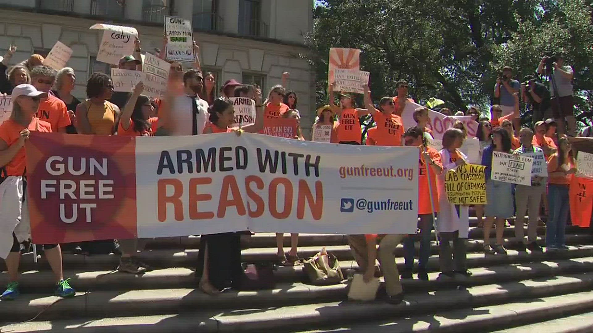 UT students protest campus carry with sex toys