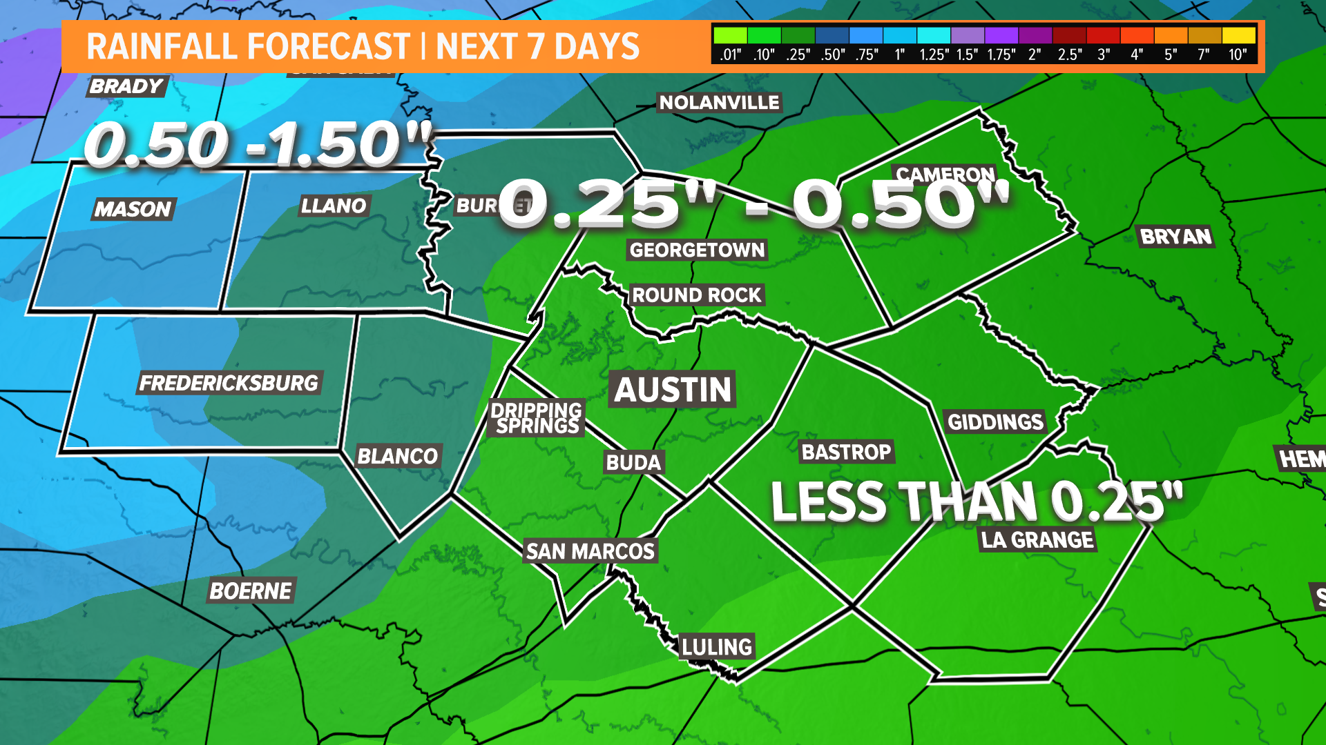 Austin Weather: Temperatures Will Warm Up Mid-week | Kvue.com