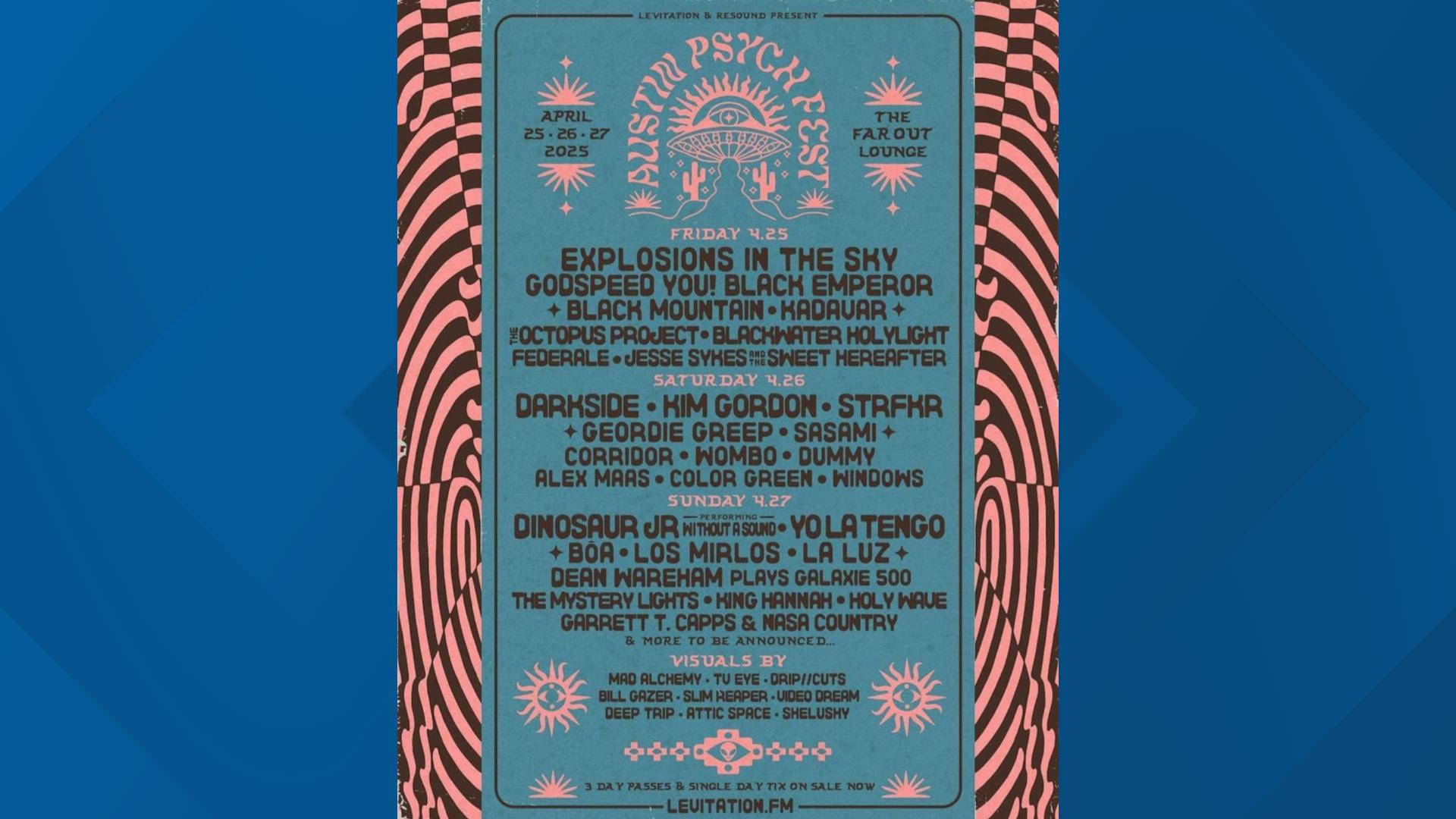 Austin Psych Fest 2025 Location 