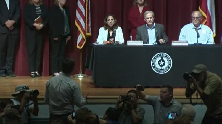 'Call us back, man': Texas Sen. Roland Gutierrez interrupts Gov. Abbott at press conference