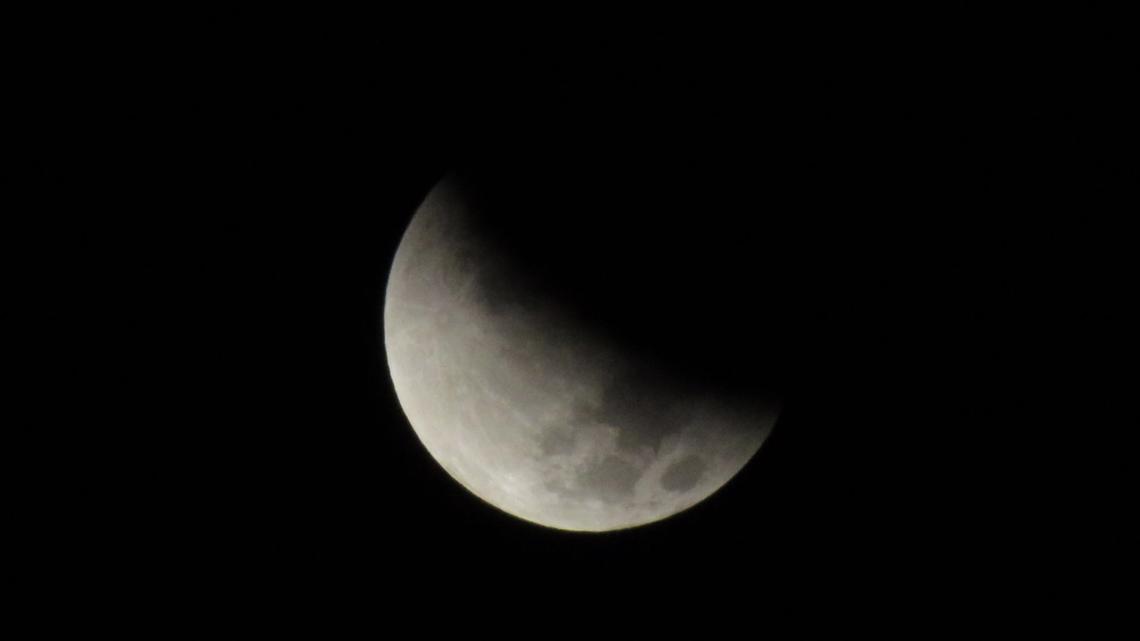 PHOTOS: Partial lunar eclipse - November 2021 | kvue.com