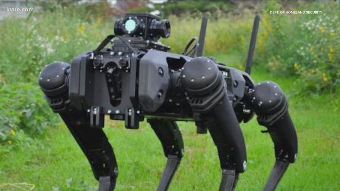 Robotic dogs could begin patrolling U.S.-Mexico border